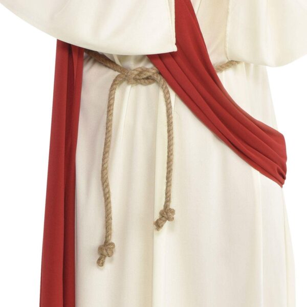 amscan Mens Jesus Costume Set - Standard Adult Size White - Image 4