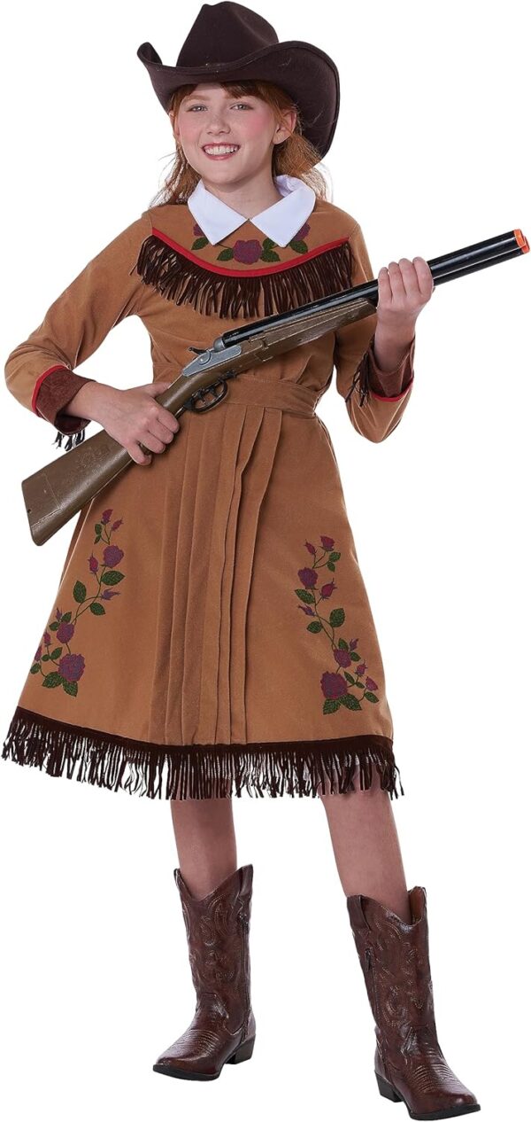 Girl's Annie Oakley Costume Large