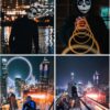 Face Transforming LED Mask with App Controlled - Programmable LED Halloween Mask Digital Luminous Mask for Costume Cosplay - Image 7