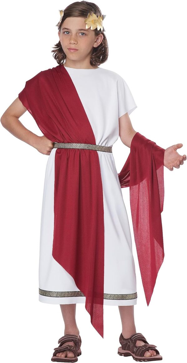 Kids Grecian Toga Costume - Image 5